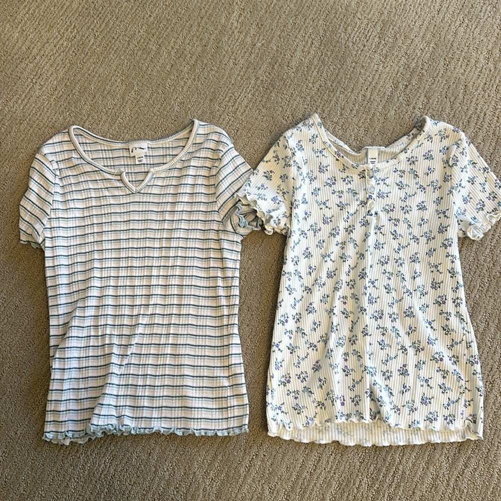 Bundle of 2 Art Class Tops EUC size L (10/12)